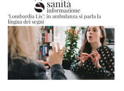 ‘Lombardia LIS’: in ambulanza si parla la lingua dei segni
